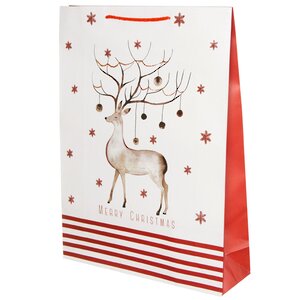 Подарочный пакет Fairy Christmas - Волшебный Олень 45*33 см Due Esse Christmas фото 1