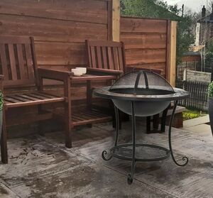 Костровая чаша со столом Terra 58*44 см Koopman фото 6