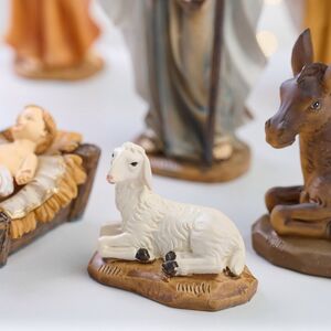 Рождественский вертеп Богословский Сюжет 15 см, 11 фигурок Due Esse Christmas фото 10