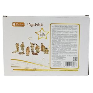 Рождественский вертеп Поклонение Волхвов Младенцу Иисусу 8 см, 11 фигурок Due Esse Christmas фото 6
