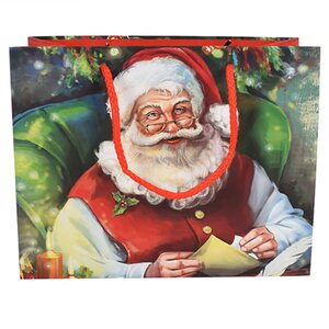 Подарочный пакет Senior Claus 23*18 см Due Esse Christmas фото 1