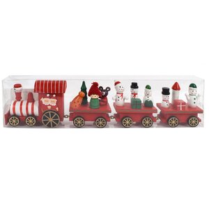 Декоративная фигурка Поезд в Лапландию 32 см Due Esse Christmas фото 2