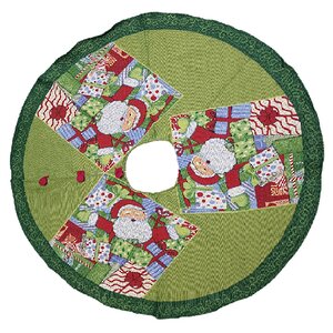 Юбка для елки Санта с подарками 100 см Due Esse Christmas фото 4