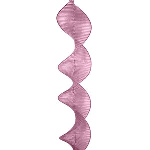 Декоративная лента Spirale 180*13 см розовая Due Esse Christmas фото 2