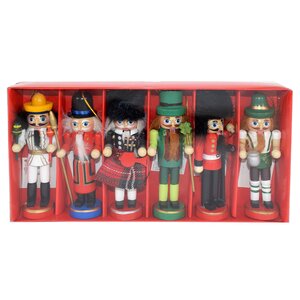 Набор елочных игрушек Brave Soldati 12 см, 6 шт, подвеска  Due Esse Christmas фото 2