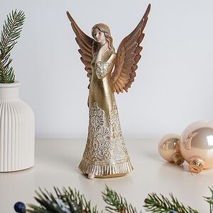 Декоративная фигурка Ангел Ноэлия - Santo Natale 18 см Due Esse Christmas фото 8