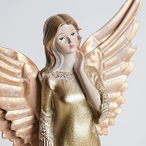 Декоративная фигурка Ангел Ноэлия - Santo Natale 18 см Due Esse Christmas фото 2