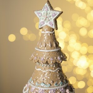 Декоративная фигурка Пряничная Елочка Аннэс 33 см Due Esse Christmas (Ду Эссе Кристмас) фото 5