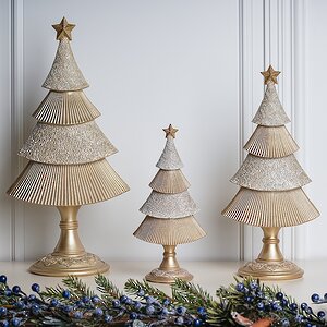 Новогодняя фигурка Елочка Лауретта - Santo Natale 32 см Due Esse Christmas (Ду Эссе Кристмас) фото 3