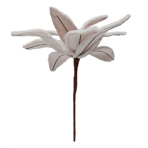 Пуансеттия Georgette 30 см розовая, на стебле Due Esse Christmas фото 2