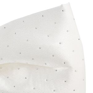 Бант на елку Bianco Diamanti 37*34 см белый Due Esse Christmas фото 3