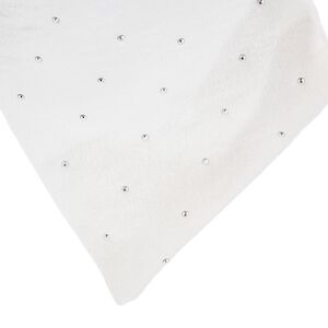 Бант для декора Bianco Diamanti 17*16 см белый Due Esse Christmas фото 3