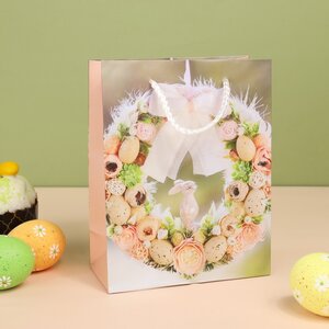 Подарочный пакет Easter Rose 18*14 см Due Esse Christmas фото 1