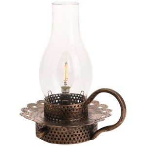Декоративный светильник Антикварная коллекция: Масляная лампа 24 см, диммер Koopman фото 2