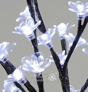 Светодиодное дерево "Цветущая Яблоня", 180 см, уличное, 192 LED ламп, холодный белый Kaemingk фото 2