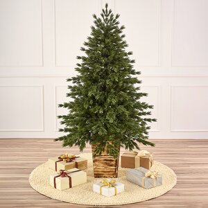 Искусственная елка Японская 180 см в деревянном кашпо, ЛИТАЯ 100% Max Christmas фото 1