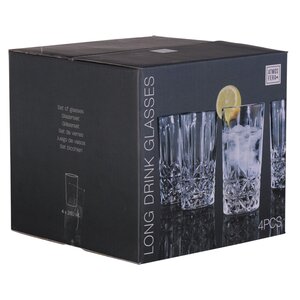 Набор стаканов для воды Беркли 4 шт, 260 мл, стекло Koopman фото 2