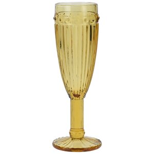 Бокал для шампанского Шамберте 170 мл янтарно-желтый, стекло