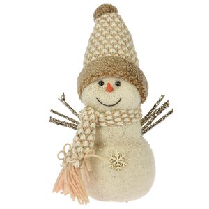 Декоративная фигура Снеговик Аугусто 32 см Koopman фото 1