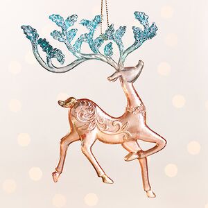 Елочная игрушка Олень Джефф 15 см Kurts Adler фото 5