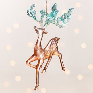 Елочная игрушка Олень Джефф 15 см Kurts Adler фото 3