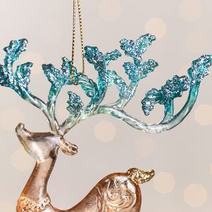 Елочная игрушка Олень Джефф 15 см Kurts Adler фото 2