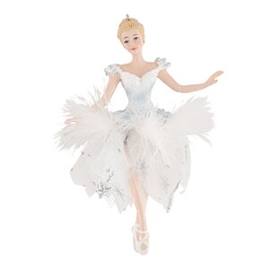 Елочная игрушка Балерина Андреа - Swan Lake Ballet 14 см, подвеска Kurts Adler фото 1