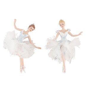 Елочная игрушка Балерина Одетта - Swan Lake Ballet 14 см, подвеска Kurts Adler фото 2