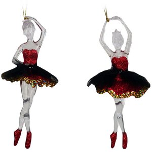 Елочная игрушка Балерина Иветт - Spettacolo Burlesque, подвеска Kurts Adler фото 2