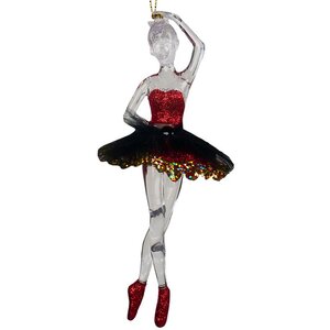 Елочная игрушка Балерина Уочиви - Spettacolo Burlesque, подвеска Kurts Adler фото 1