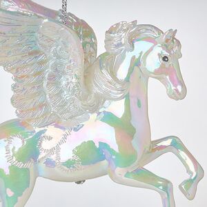 Елочная игрушка Пегас Сапфир из Долины Дхавии - Precioze Opale 10 см, подвеска Kurts Adler фото 2