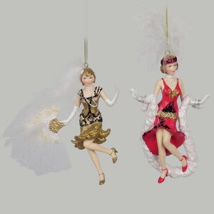 Елочная игрушка Леди Гормлэйт - Jazz Dance 14 см, подвеска Kurts Adler фото 2