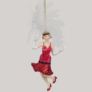 Елочная игрушка Леди Гормлэйт - Dance Night 14 см, подвеска Kurts Adler фото 1