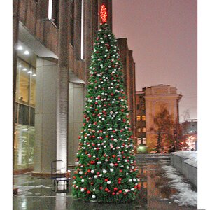 Уличная елка Winter Decoration 7.5 м каркасная, ПВХ МанузинЪ фото 3