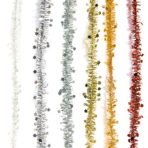 Мишура Звездная 7 м*35 мм красная Kaemingk фото 2