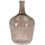 Стеклянная ваза Brigen 25 см шоколадная