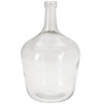 Стеклянная ваза Brigen 25 см светло-серая