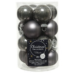 Набор стеклянных шаров 3.5 см туманный альбион mix, 16 шт