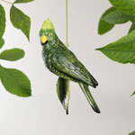 Садовое украшение-колокольчик Don Pappagallo 20 см темно-зеленый