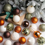 Набор елочных игрушек Danby - Romantic Evening 7 см, 30 шт