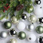 Коллекция пластиковых шаров Gracy - Forest Lodge 6 см, 30 шт