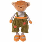 Мягкая игрушка Мишка Симон в зеленых шортах - Baby Patchwork 23 см Barbara Bukowski