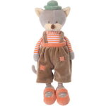 Мягкая игрушка Котик Макс в коричневых шортах - Baby Patchwork 20 см, Barbara Bukowski