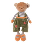 Мягкая игрушка Мишка Симон в зеленых шортах - Baby Patchwork 23 см Barbara Bukowski