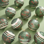 Набор пластиковых шаров Де-Булон 8 см, 12 шт