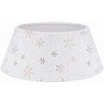 Юбка для елки Золотые Снежинки 56*25 см
