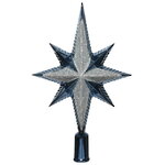 Верхушка Вифлеемская Звезда 25 см синий бархат