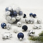 Набор елочных мини-украшений Christmas Gift: Полярная Ночь, 30 шт, пластик