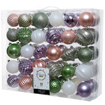 Набор пластиковых шаров Эльфийские Трели, 6-7 см, 60 шт
