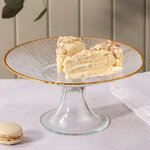 Подставка для торта на ножке Мелани 21 см